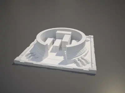 Miniature Supply Dock 3D print model