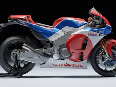 Honda RC 213 V-S 2015 Low-poly 3D model