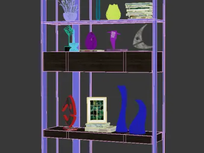 Shelf 3D model 3D model