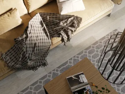 CHIMNEY ROOM - Interior scene - 3d model 3D model