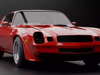 1979 Z28 Camaro 3D model