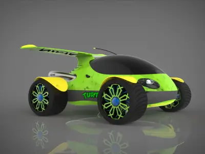 TURTLE vehicle 3D model