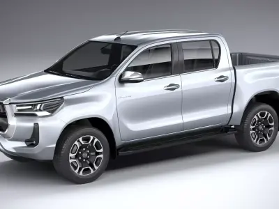Toyota Hilux Double Cab 2021 3D model