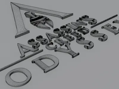 Assassins Creed Odyssey Logo 3D model for 3D print 3D print model