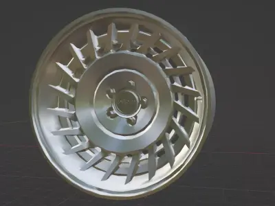 Rotiform CBU Wheels Rims 3D Print Ready Model  3D print model