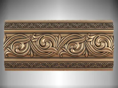 arabic decor cnc set 3D Model Collection