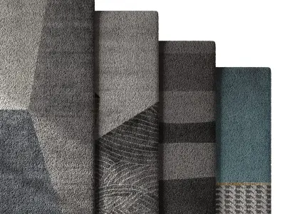 Rug Set 18 3D model