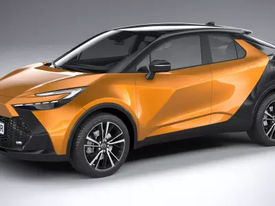 Toyota C-HR 2024 3D model