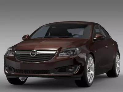 Opel Insignia Turbo 2015 3D model