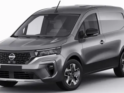 Nissan Townstar Van and EV Van 3D model