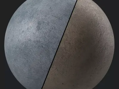 Plaster Materials 28- procedural Materials By sbsar Pbr seamless Texture