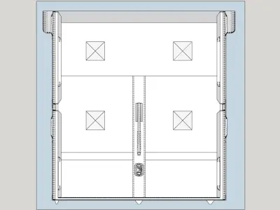 Volkswagen Safari or Thing PRINTABLE scale 1 to 10 3D print model