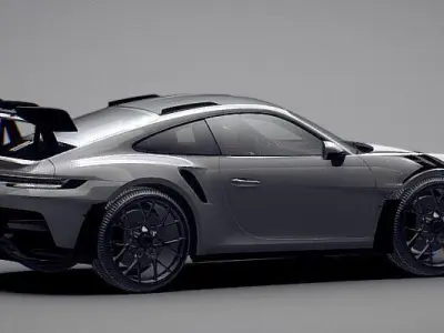 Porsche GT3 RS 3D model by coolme10419