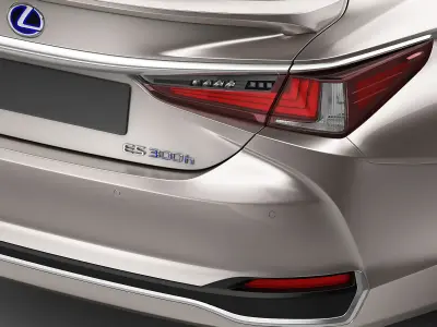 Lexus ES 2019 3D model