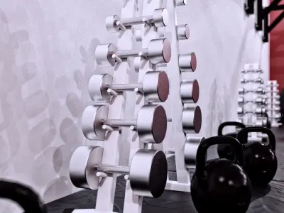 Inventory for UFC Hall 3D model