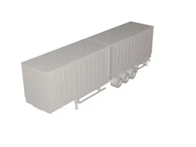 Trailer 3D model