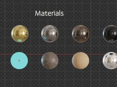 Artistry - Abstract Walls Low-poly 3D model