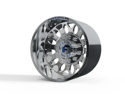 REAR forgiato Grano- DURO DUALLY WHEEL 3D print model