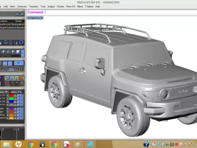  Toyota car 3d 3D print model