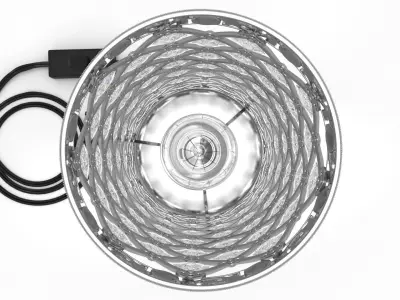 Crystal Table Lamp 3D model