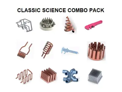 CLASSIC SCIENCE COMBO PACK 3D Model Collection