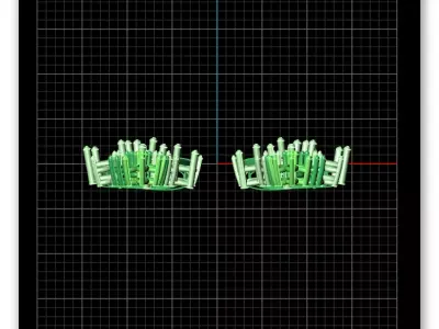free marquise jewelry earring Free 3D print model