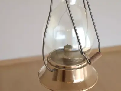 Lantern Low-poly 3D model