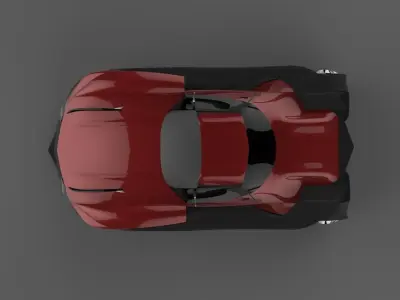 pagani thundura Free 3D model