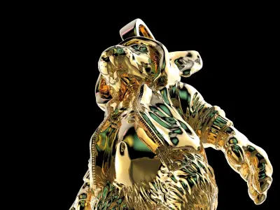 Gold N781 3D print model