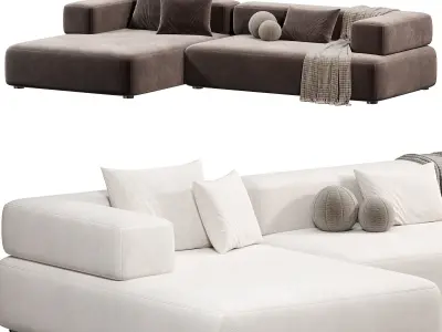 CHOLET Sectional Sofa 2 3D model