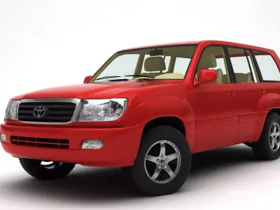 Toyota Land Cruiser 2008 3D model