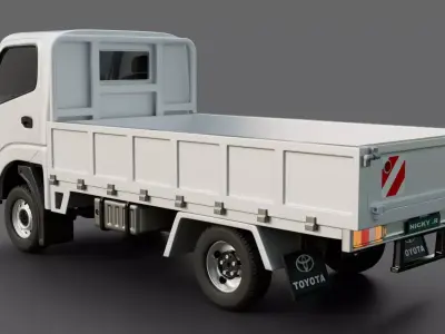 Toyota Toyoace Flatbed 3D model