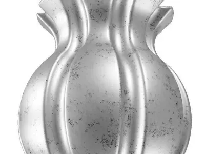 Ceramic Decor Vase 3D model