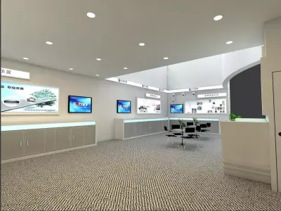 Exhibition - Area - 12X9-3DMAX2012-03 3D model