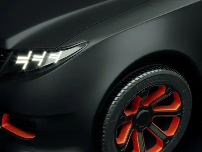 car concept 3D model