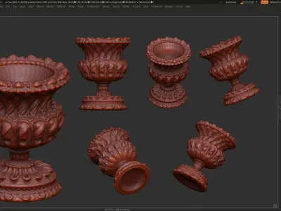 classic vase 3d print model 01 3D print model