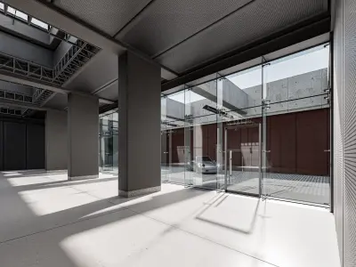 Multifunctional Loft Building 01 Low-poly 3D model