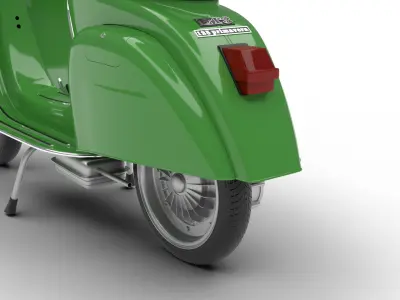 Vespa 125 ET3 1967 3d model 3D model