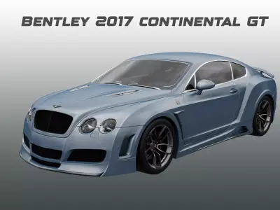 Bentley - 2017 - Continental GT 3D model