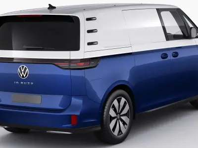 Volkswagen IDBUZZ Cargo Van 2023 3D model