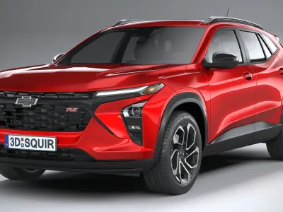 Chevrolet Trax RS CG 2024 3D model