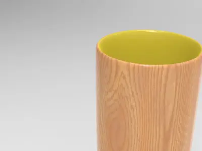 Puni Vase Low-poly 3D model