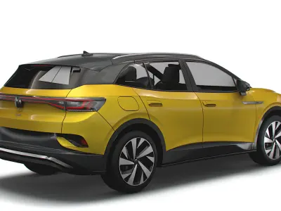 VW ID 4 Pro Splus US spec 2023 3D model