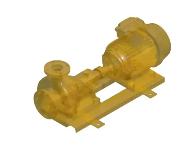 CENTRIFUGAL PUMP 3D model