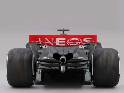 Mercedes W14 3D model