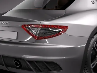 Maserati GranTurismo MC Stradale 2014 3D model