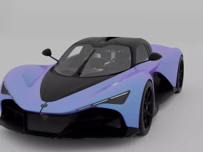 Zenvo Aurora 3D model