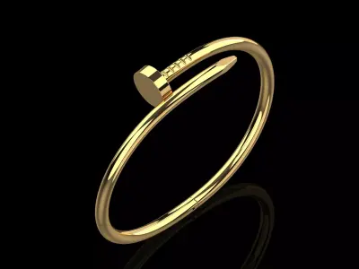 Juste un clou Bracelet 18 Size N112 3D print model