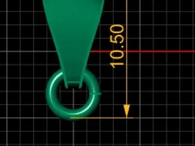 Cosmos Crest Pendant 3D Printable Model 3D print model