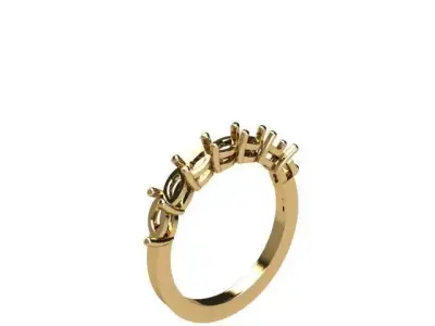 Women engagement ring  3D print model